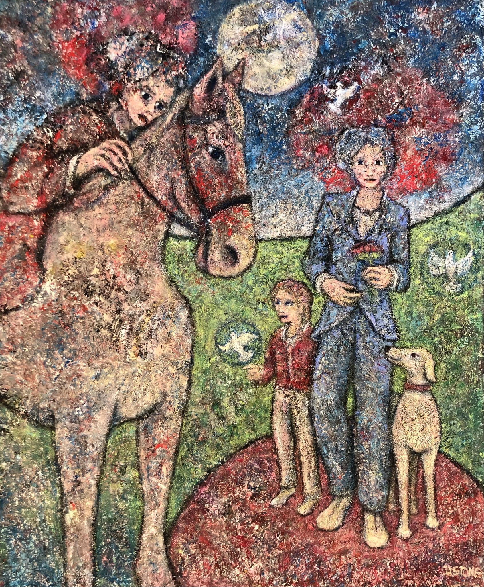 A Round Red Rendezvous...