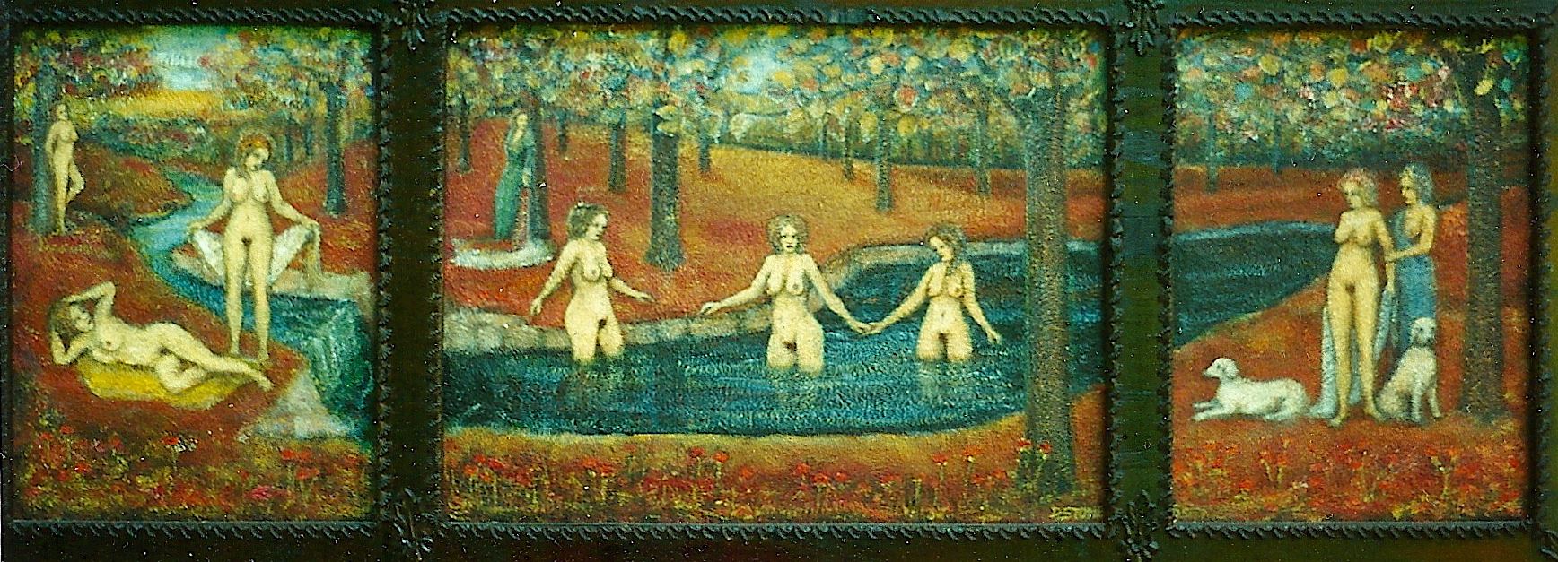 Autumnal Graces: Triptych