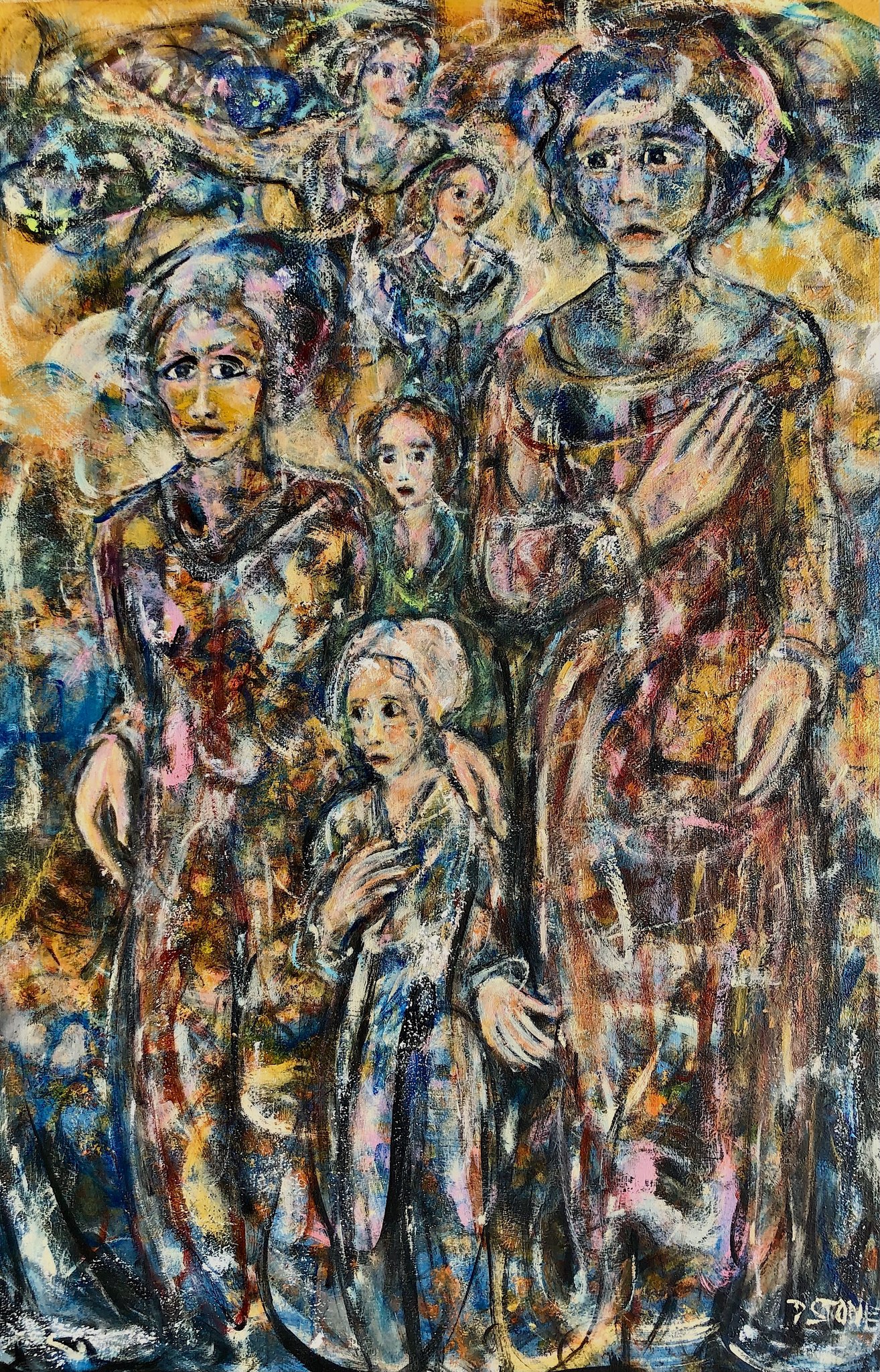 Daughters descending... Sons never ending... My true love I am sending...