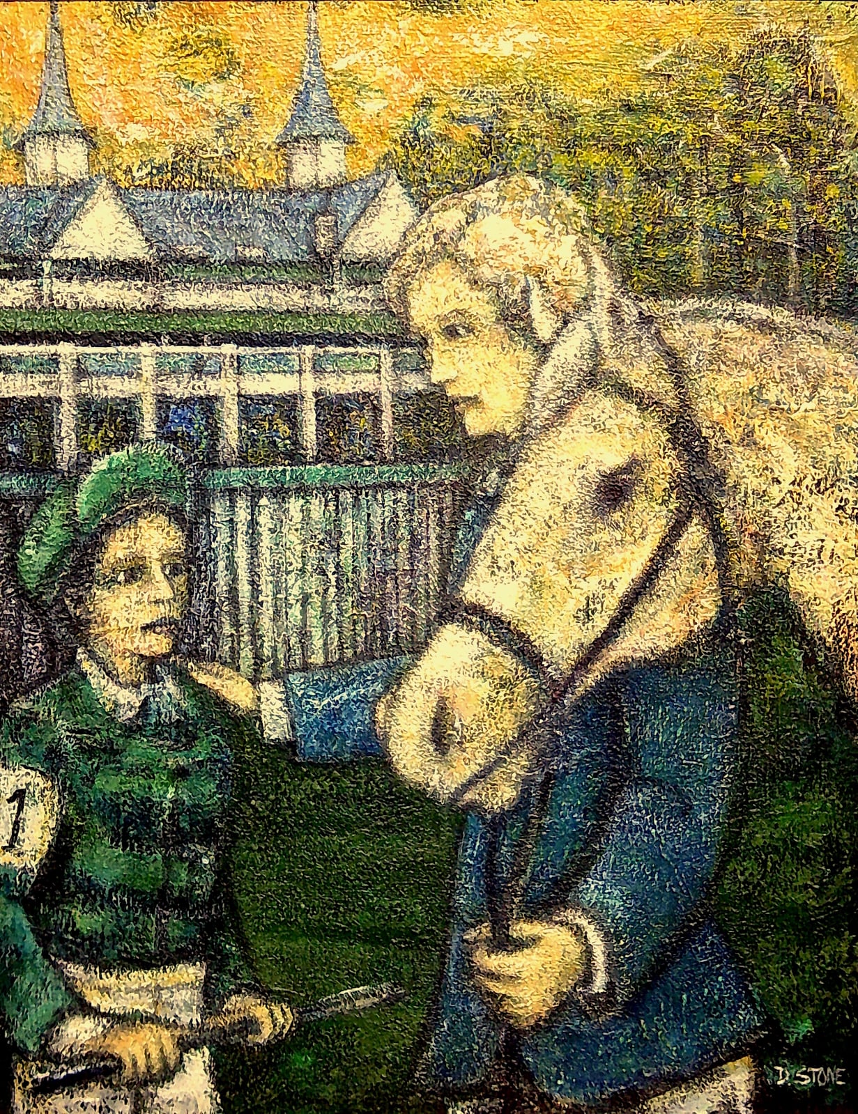 Shake Him Up at the Top of the Stretch...