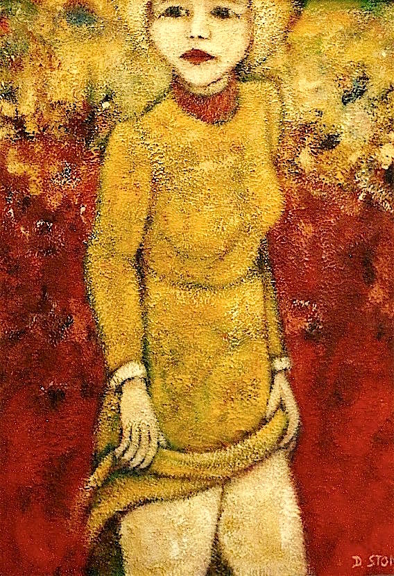 Woman w/ Raised Skirt